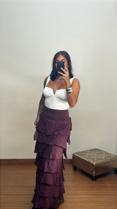Falda pocahontas