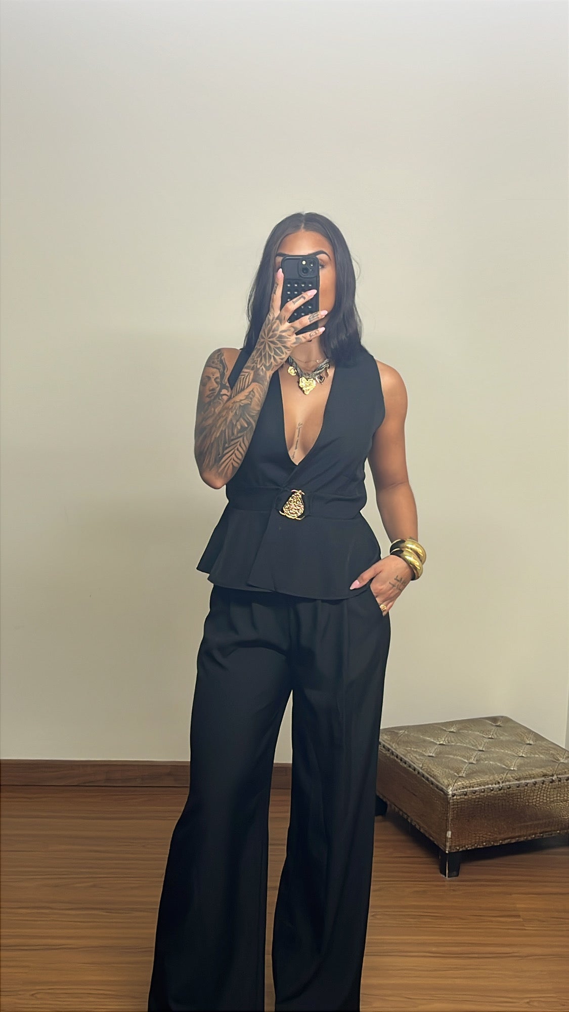 Traje Rosalía negro
