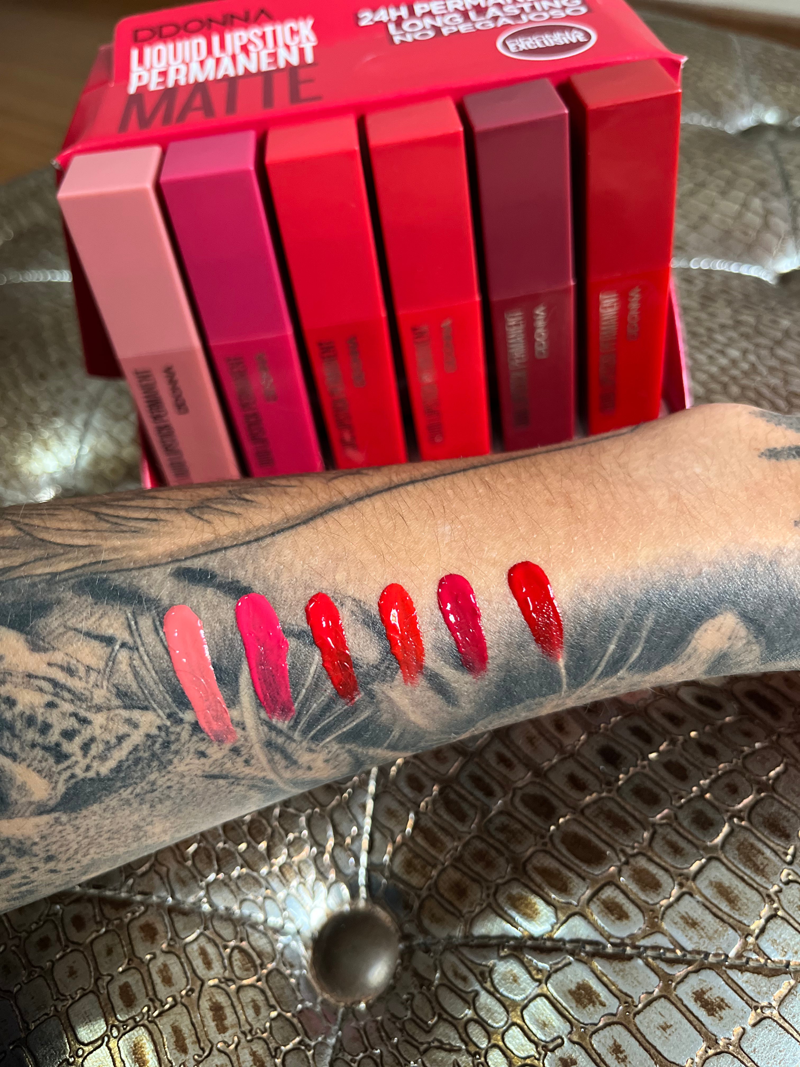 Labial Mate 24h tonos rojos