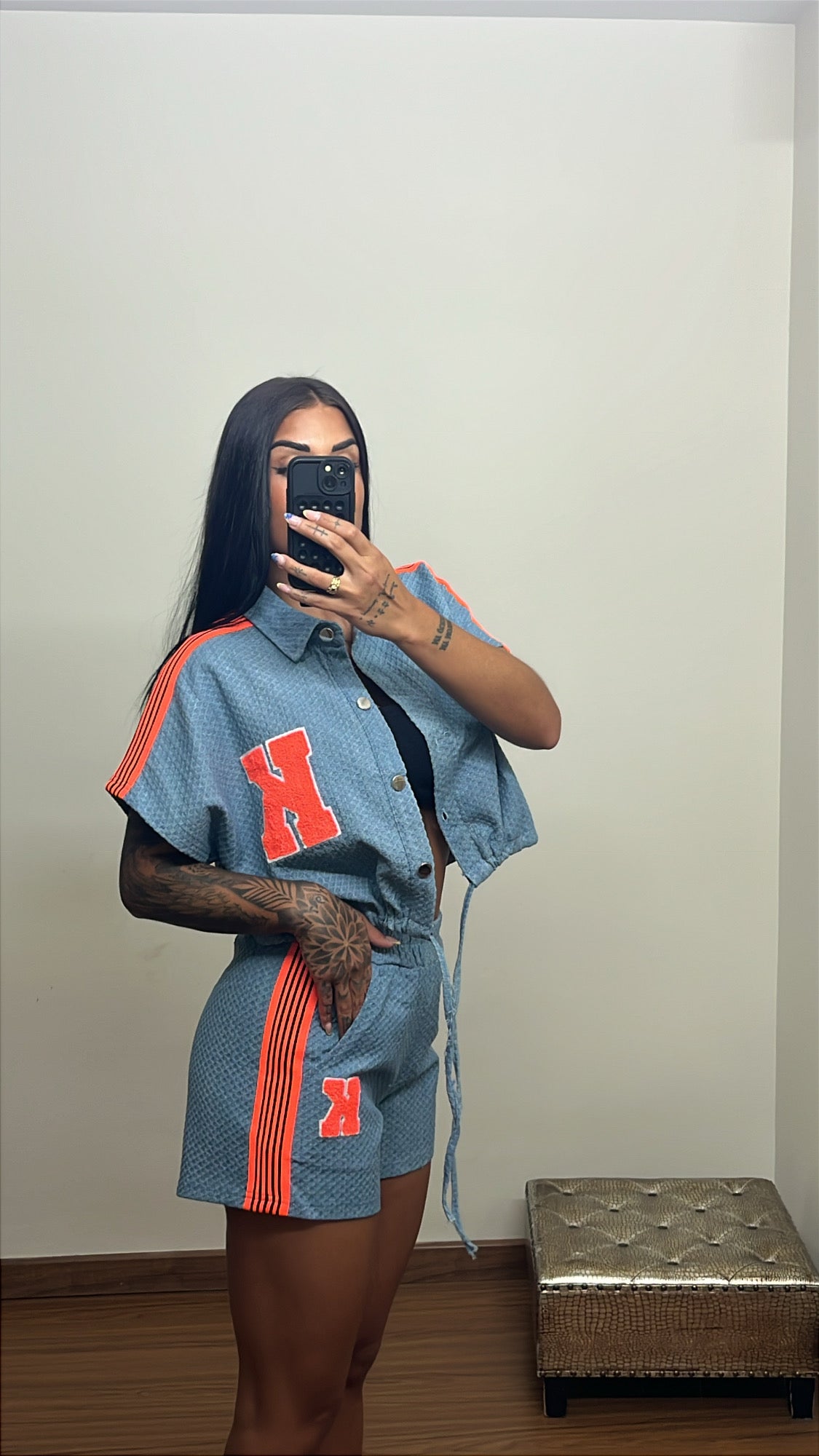 Conjunto kylei naranja