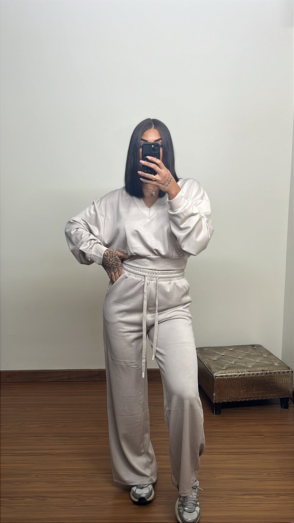 Chándal comfy beige