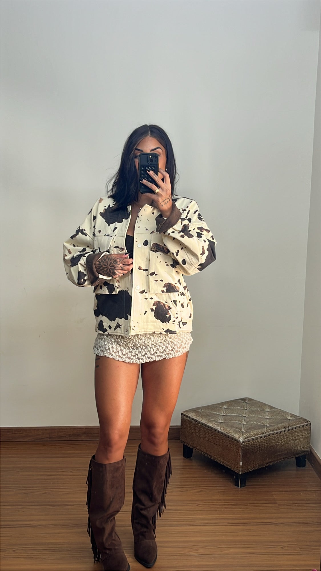 Chaqueta cow cargo