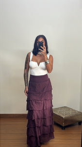 Falda pocahontas