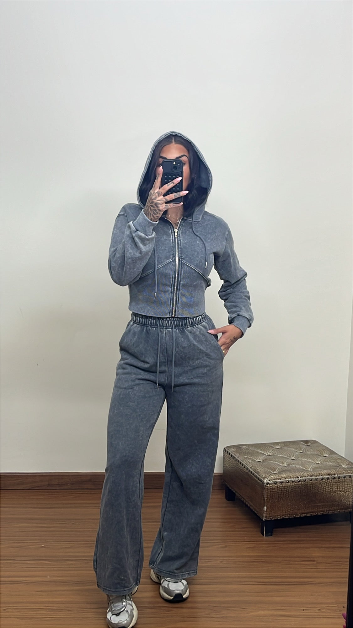 Chándal denim wash