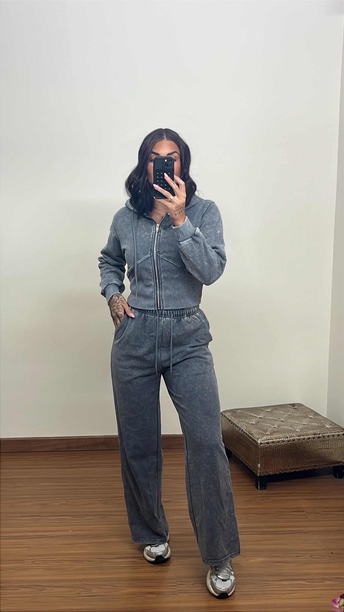 Chándal denim wash