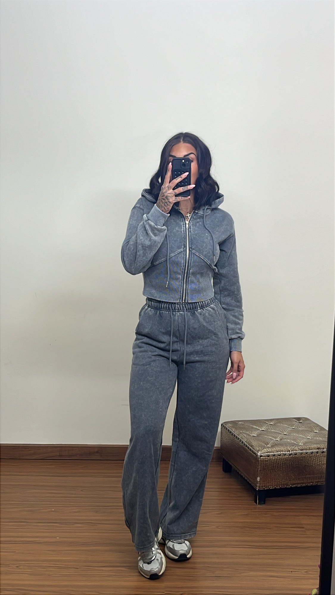 Chándal denim wash