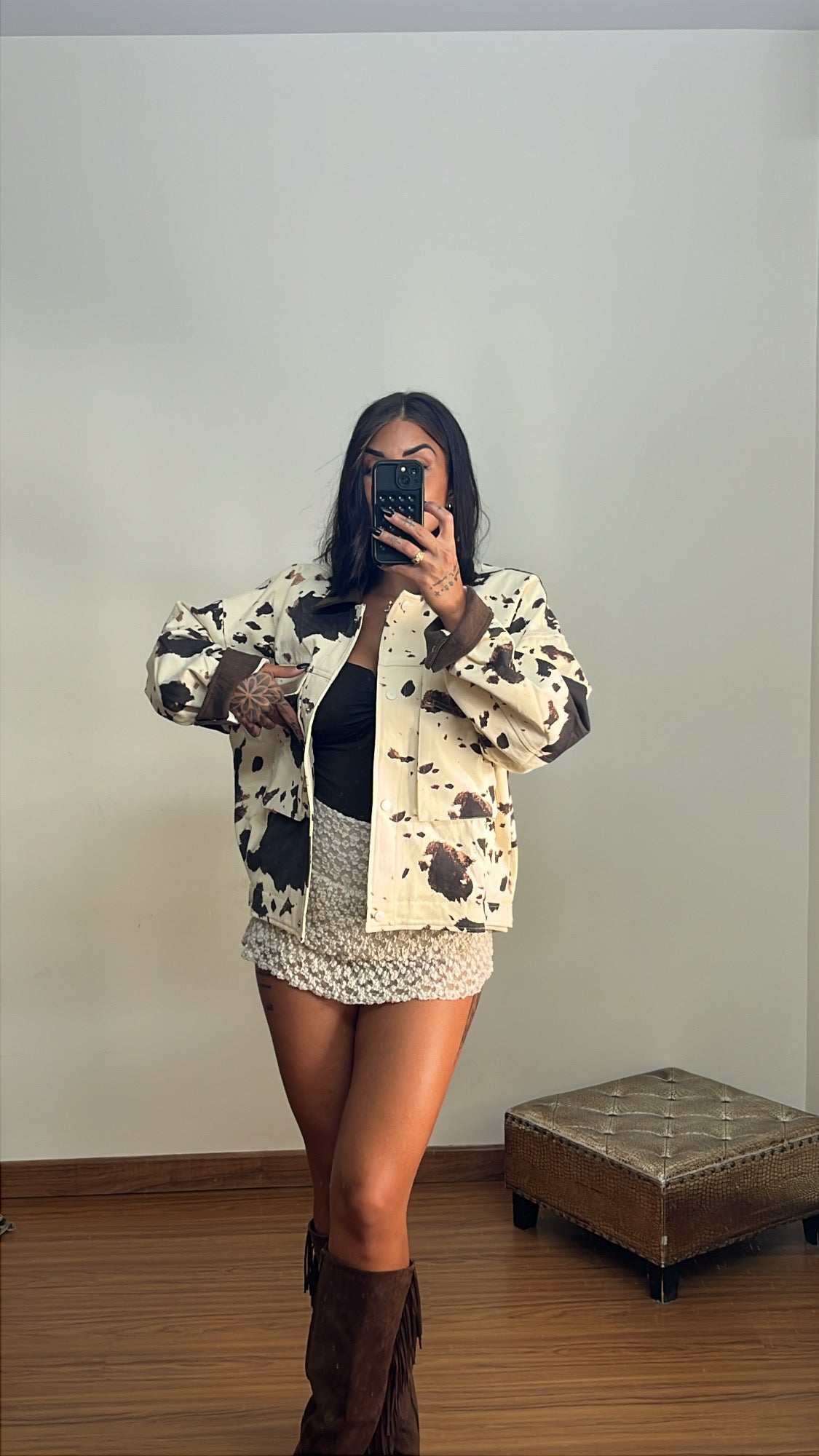 Chaqueta cow cargo