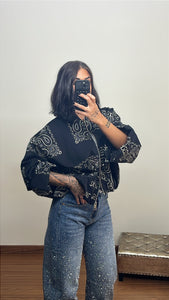 Bomber indie negra