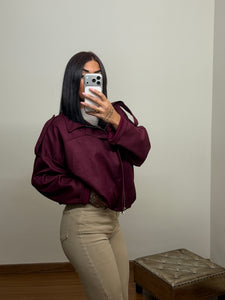 Bomber Angelina burdeos