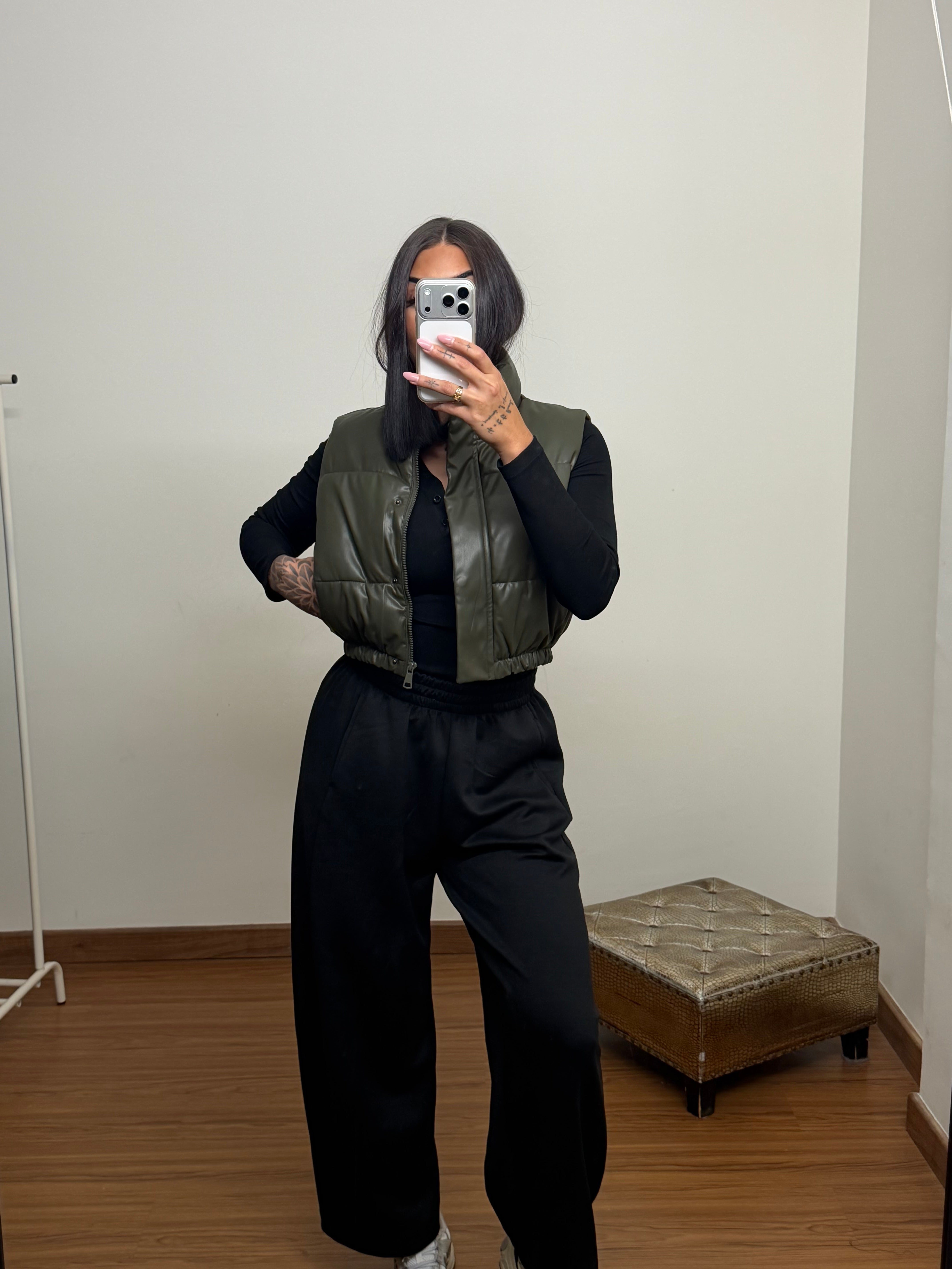 Chaleco acolchado military