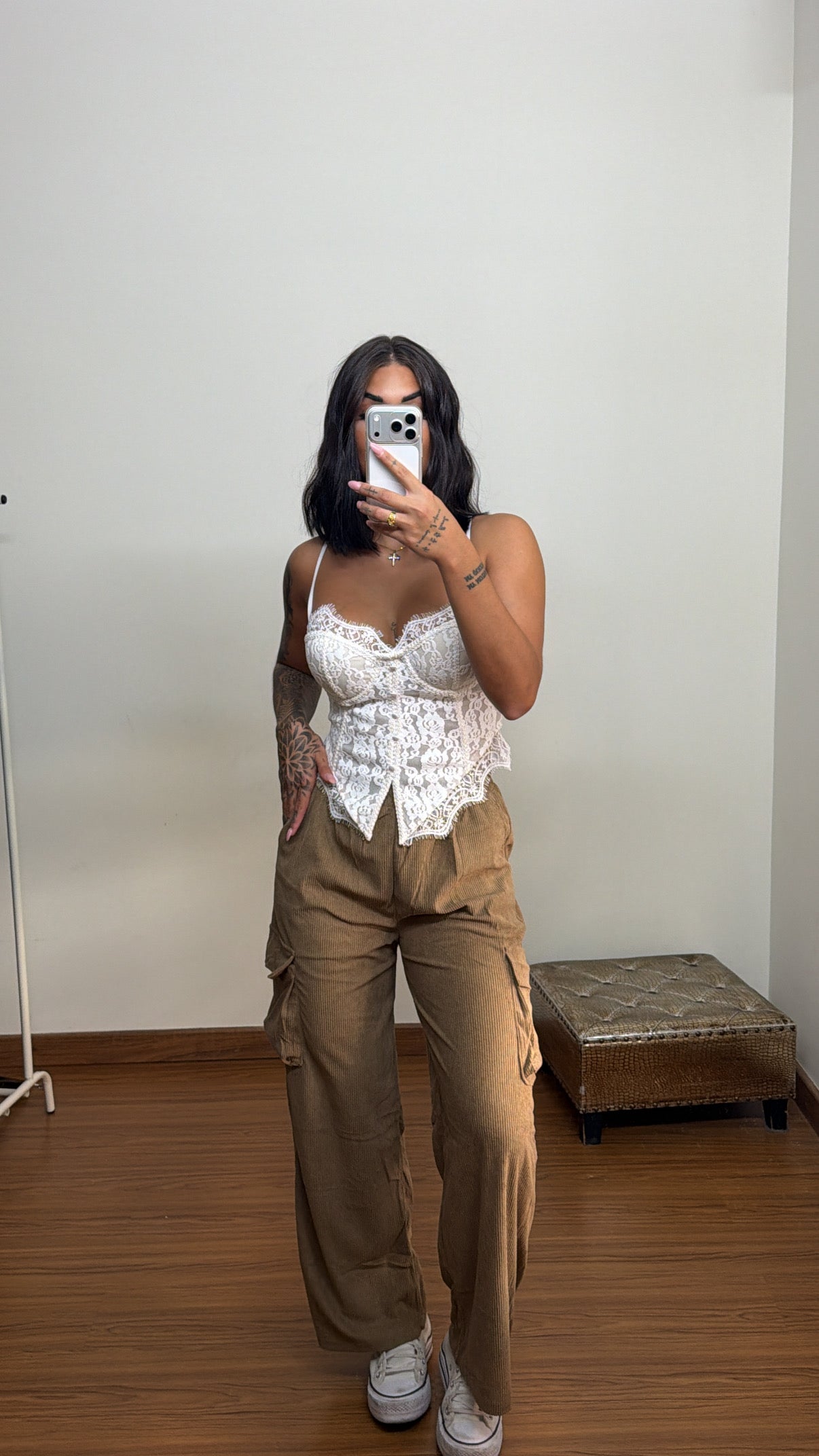 Corset Budapest blanco
