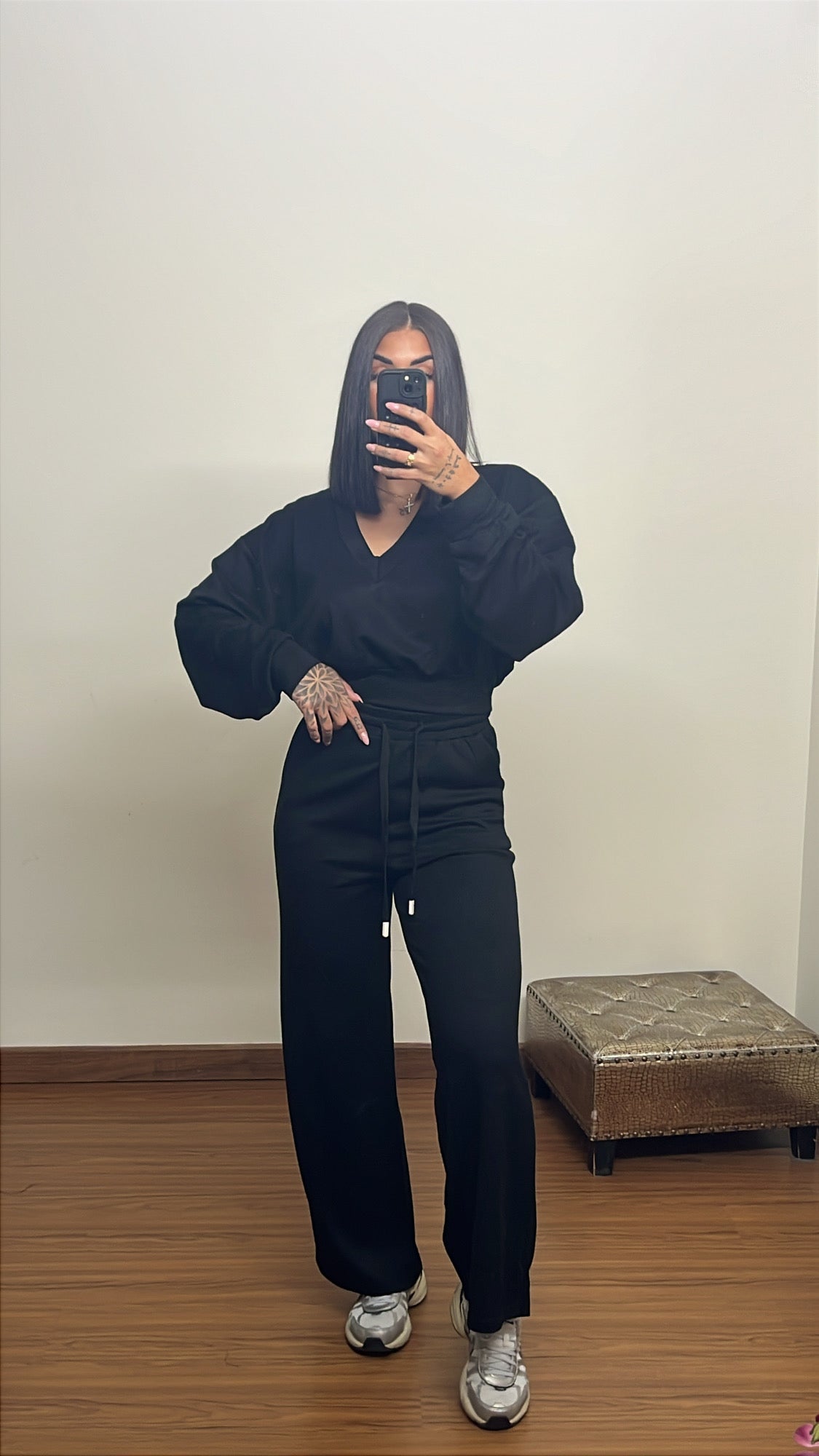 Chándal comfy negro
