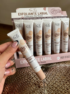 Exfoliante labial cascara de nuez