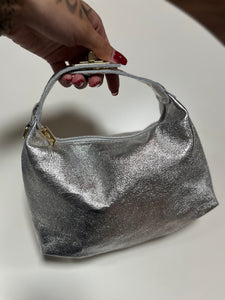 Bolso clara plateado